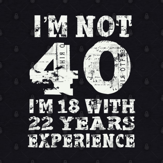 I’m not 40 i’m 18 with 22 years experience by SAN ART STUDIO 